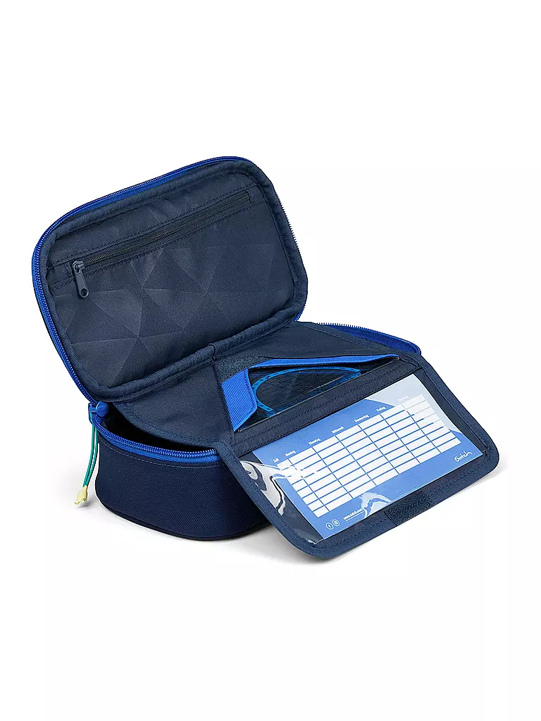 SATCH | Trousse - Schlamperbox Crossed Blue | 