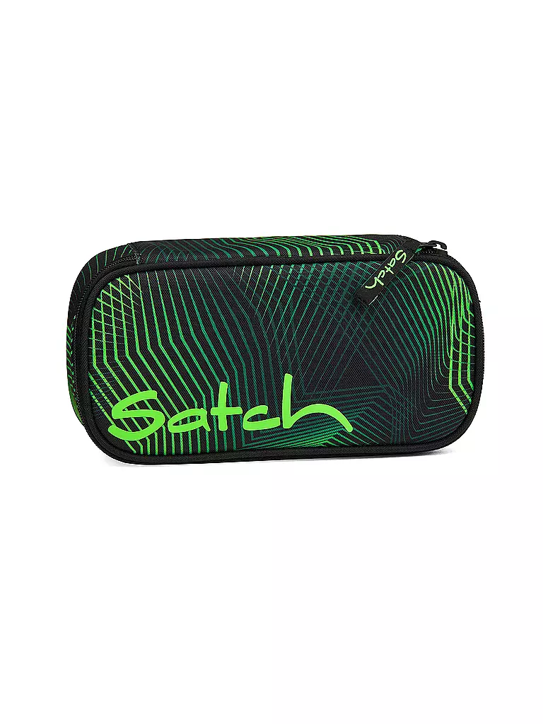 SATCH | Trousse - Schlamperbox Seismic Green | Noir