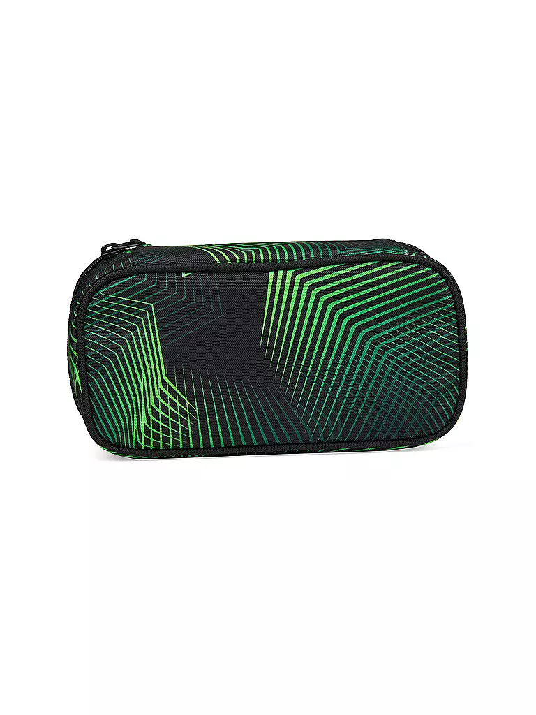 SATCH | Trousse - Schlamperbox Seismic Green | Noir