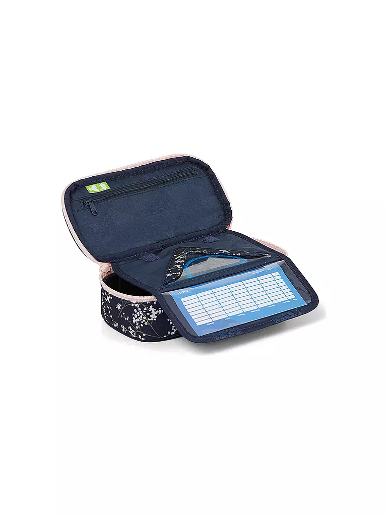 SATCH | Trousse Blommy Breeze | dunkelblau