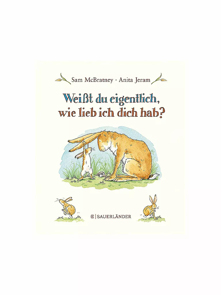 SAUERLAENDER VERLAG | Livre - Devine combien je t'aime (Mini-livre d'images) | keine Farbe