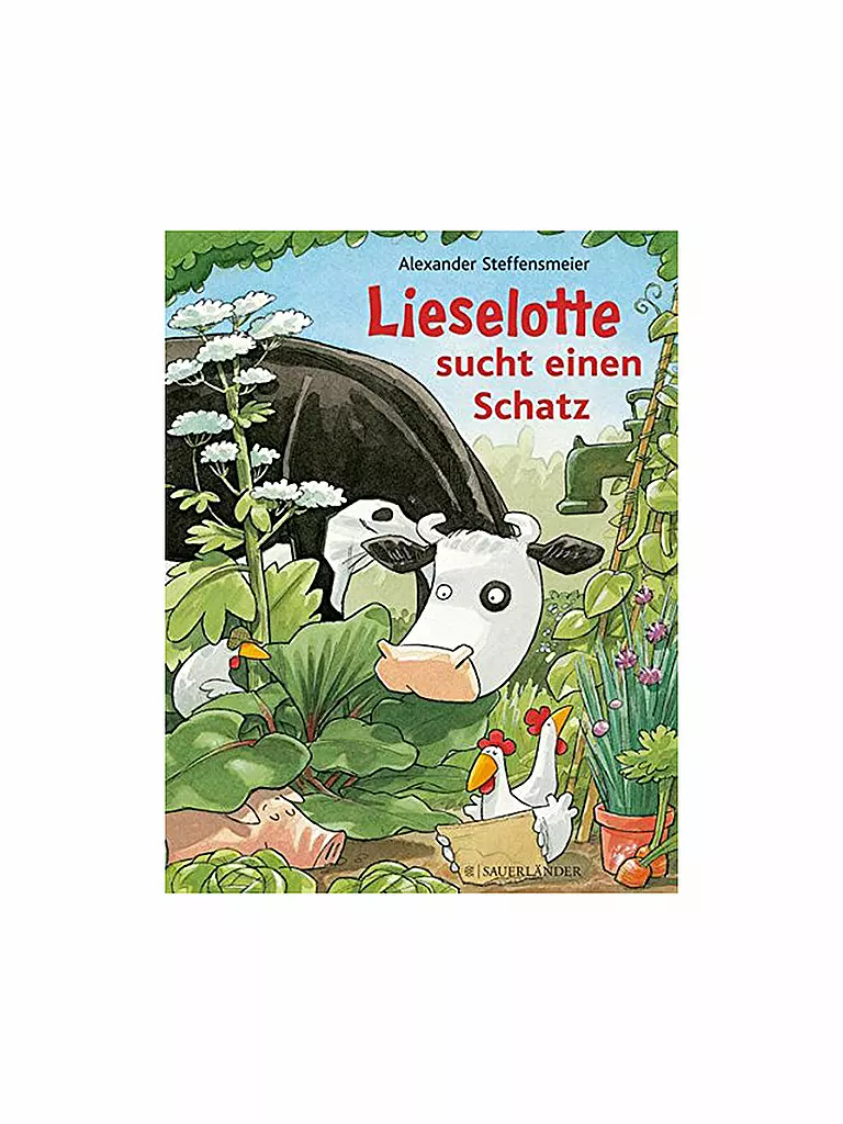 SAUERLAENDER VERLAG | Livre - Lieselotte à la recherche d'un trésor (édition reliée) | Aucune couleur