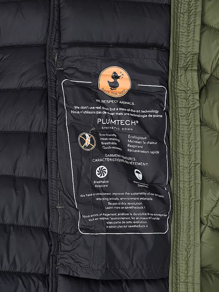 SAVE THE DUCK | Steppjacke GIGA | Olive