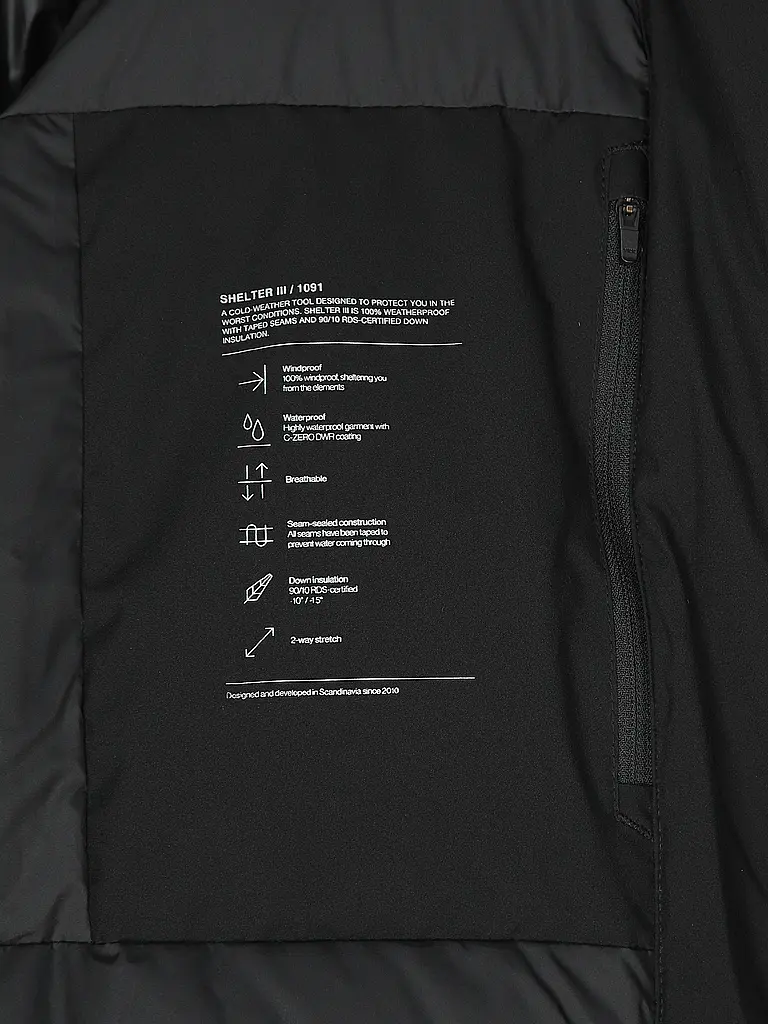 SCANDINAVIAN EDITION | Parka SHELTER II | Noir