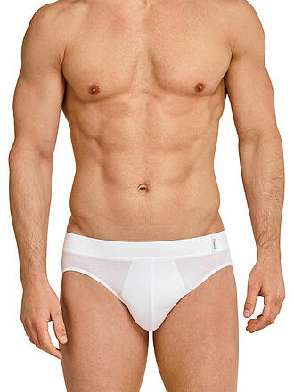 SCHIESSER | Slip "Long Life Soft" (Blanc)