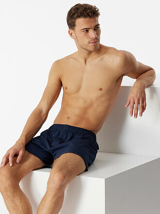 SCHIESSER | Boxershorts NOS bleu foncé