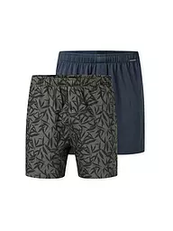 SCHIESSER | Boxershorts 2er Pkg. sortiert 8 | Bleu