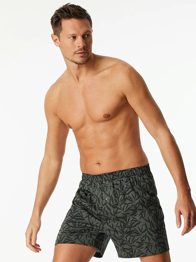 SCHIESSER | Boxershorts lot de 2 assortis 12 | Bleu