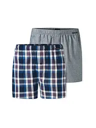 SCHIESSER | Boxershorts lot de 2 assortis 3 | Bleu