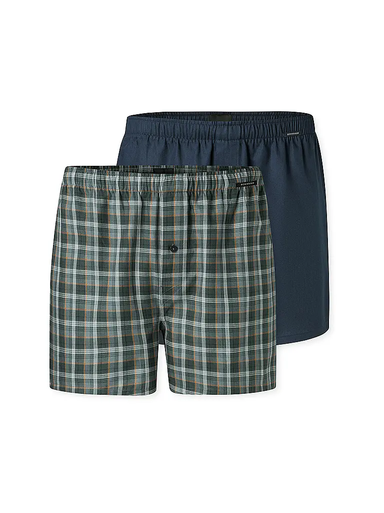 SCHIESSER | Boxershorts lot de 2 assortis 5 | blau