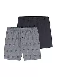 SCHIESSER | Boxershorts 2er Pkg. sortiert 8 | Bleu