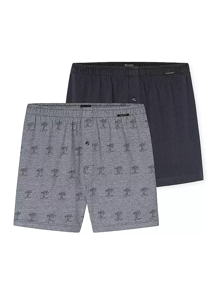 SCHIESSER | Boxershorts lot de 2 assortis 7 | blau