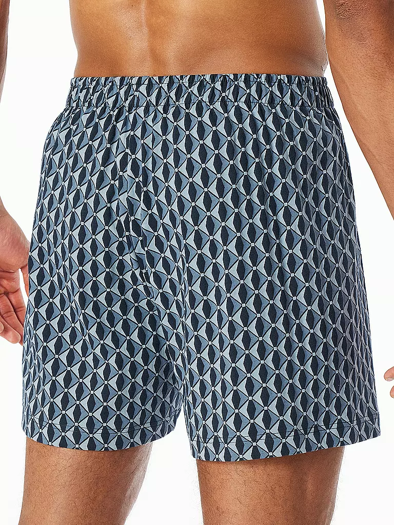 SCHIESSER | Boxershorts Lot de 2 assortis 8 | Bleu