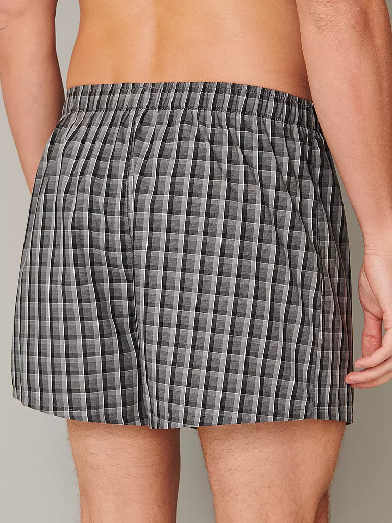 SCHIESSER | Boxershorts Lot de 2 noir | 