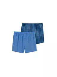 SCHIESSER | Boxershorts lot de 2 | Bleu