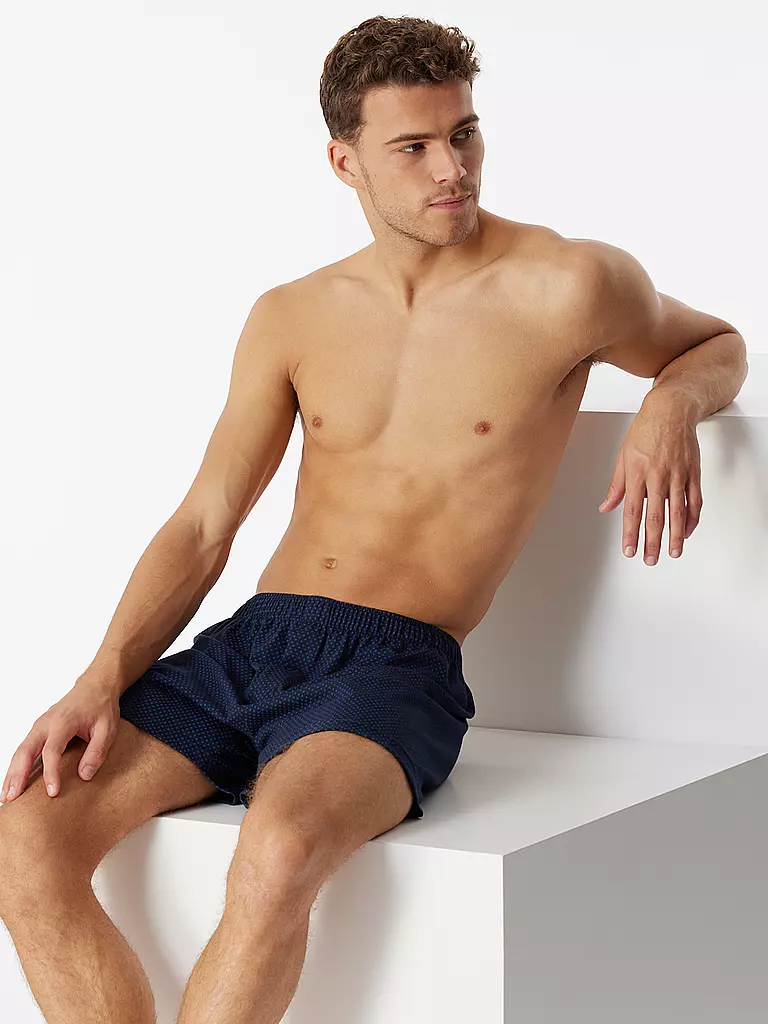 SCHIESSER | Boxershorts NOS bleu foncé | blau