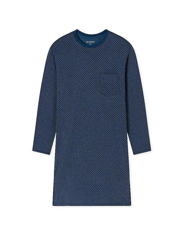 SCHIESSER | Chemise de nuit | Bleu