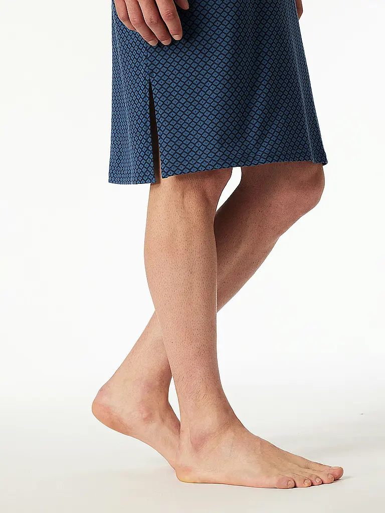 SCHIESSER | Chemise de nuit | Bleu
