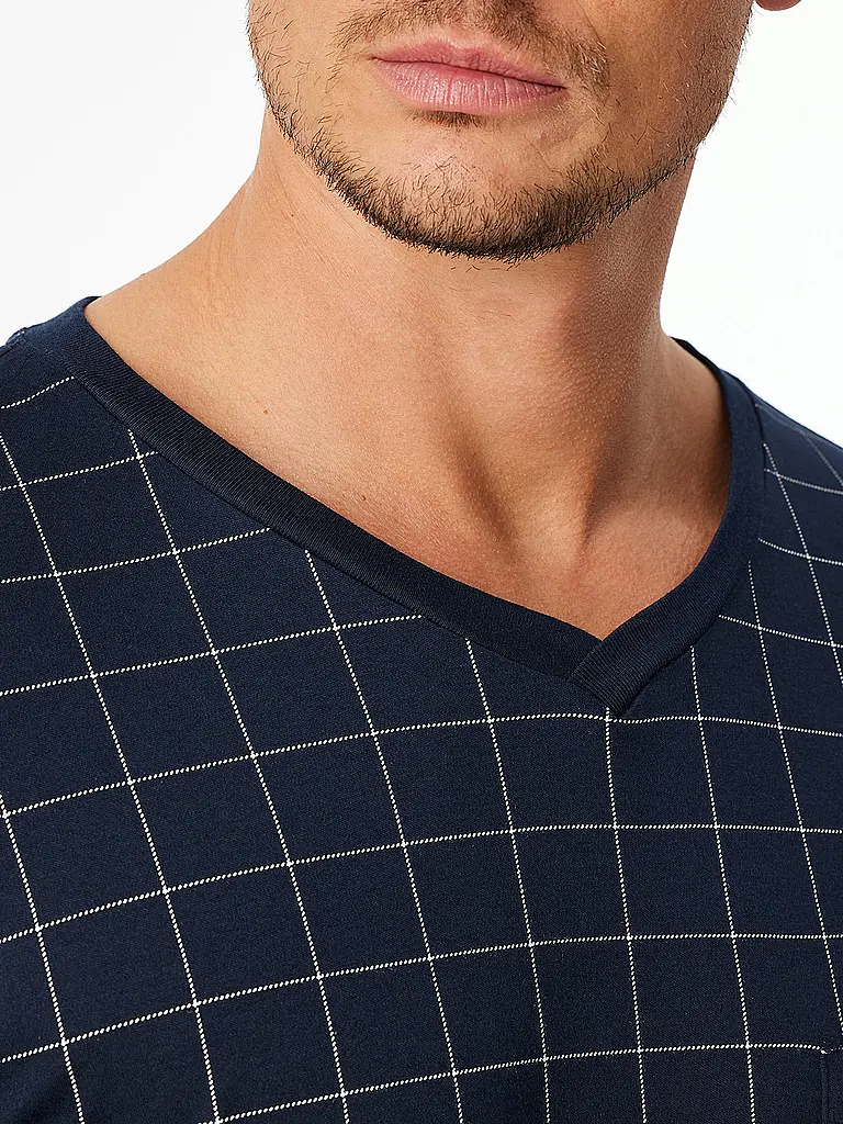 SCHIESSER | Chemise de nuit | Bleu