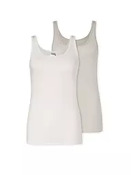SCHIESSER | Lot de 2 débardeurs assortis 4 | Beige