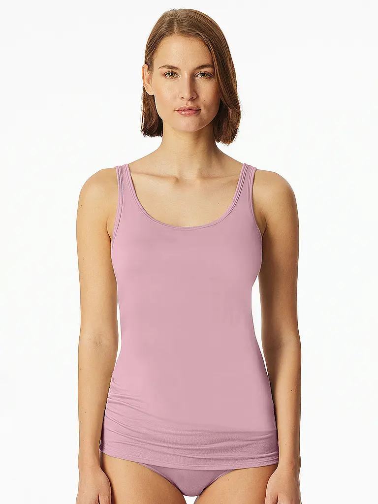 SCHIESSER | Lot de 2 débardeurs | Rose