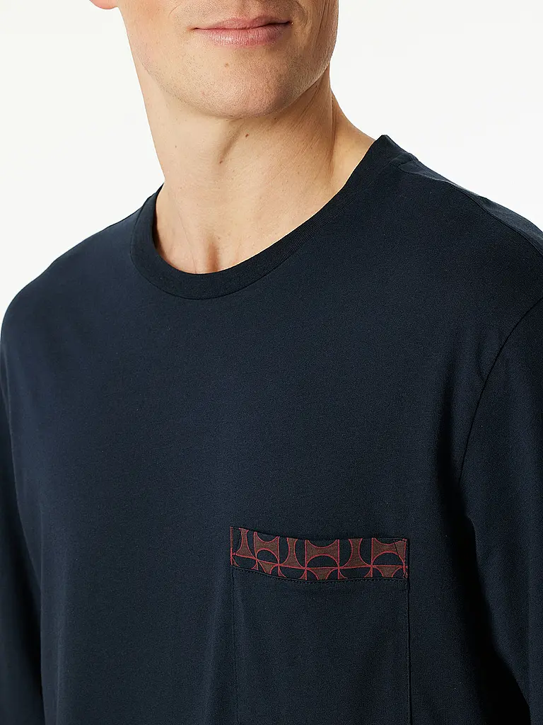 SCHIESSER | Nachthemd - Sleepshirt | blau