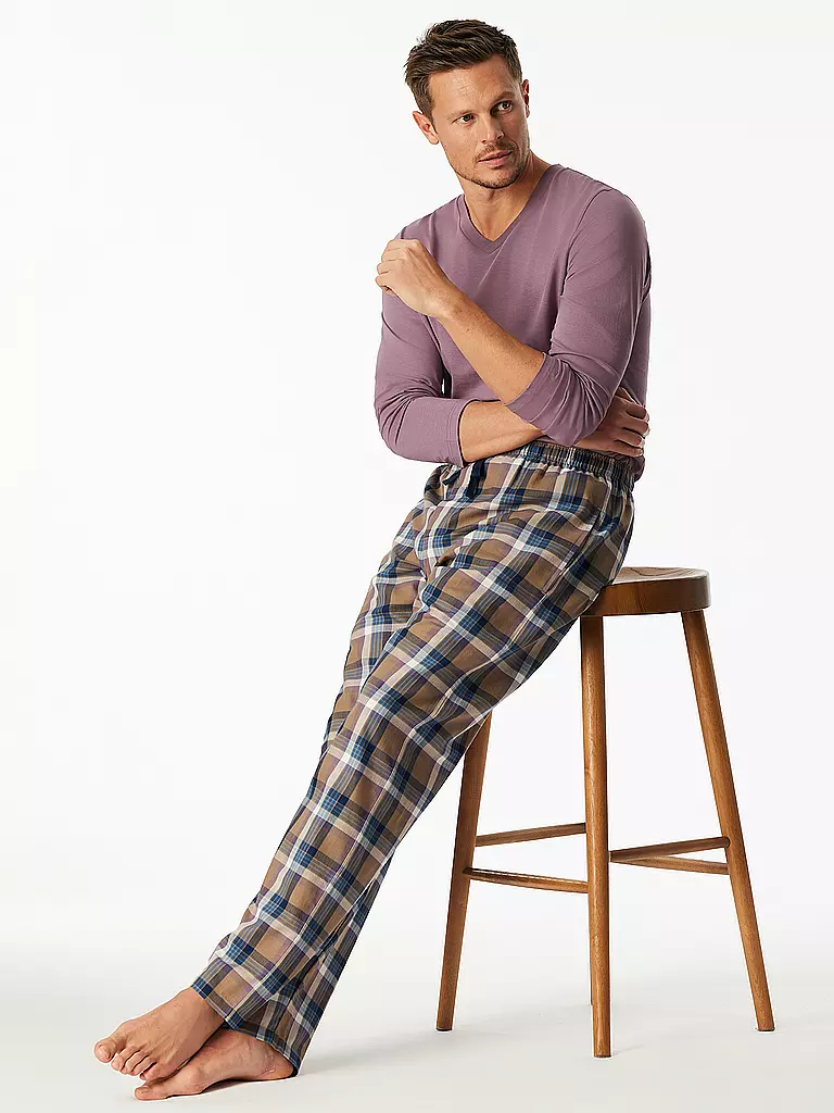 SCHIESSER | Pantalon de pyjama | dunkelblau