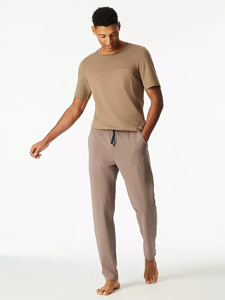 SCHIESSER | Pantalon de pyjama | camel