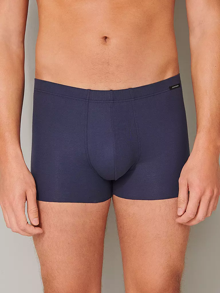 SCHIESSER | Pants "Laser Cut" (Marine) | Bleu