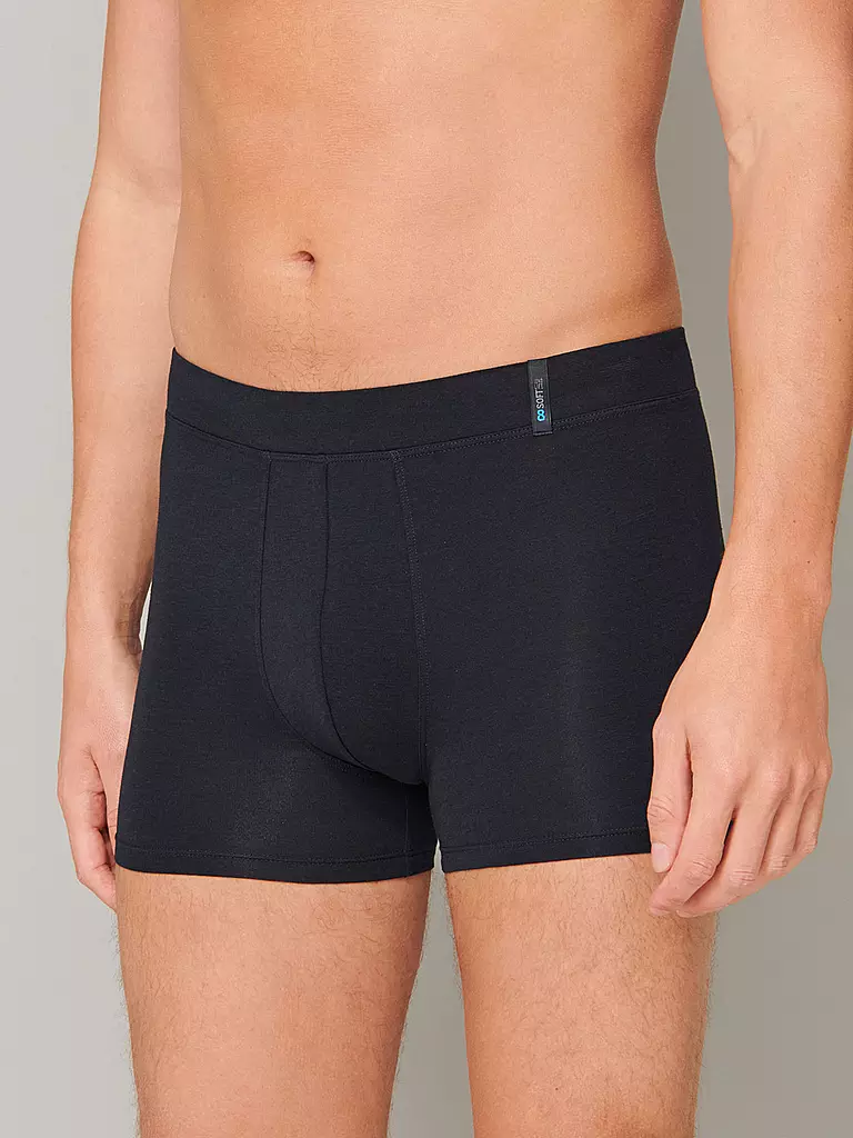 SCHIESSER | Pants "Long Life Soft" (Bleu-noir) | 