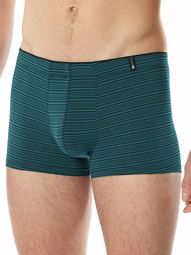 SCHIESSER | Pants pétrole | petrol