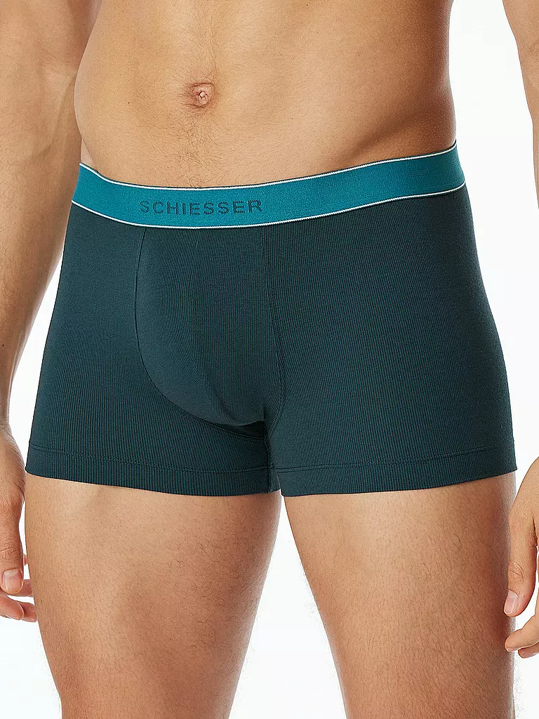 SCHIESSER | Pants pétrole | 