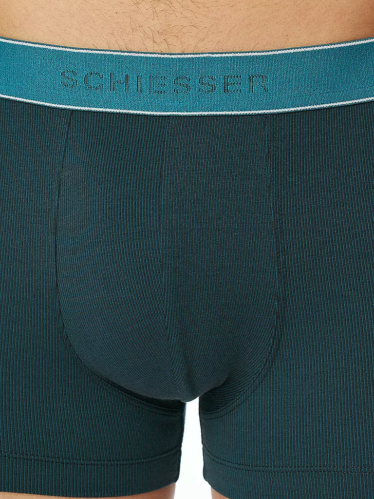 SCHIESSER | Pants pétrole | 
