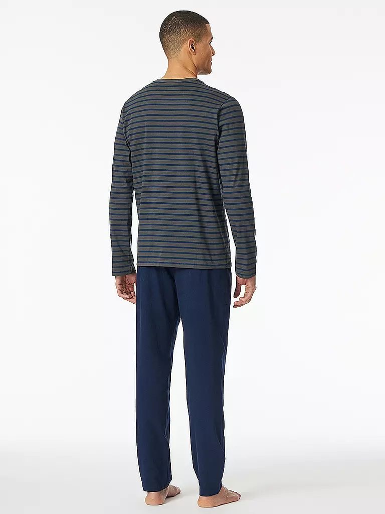 SCHIESSER | Pyjama anthracite | 