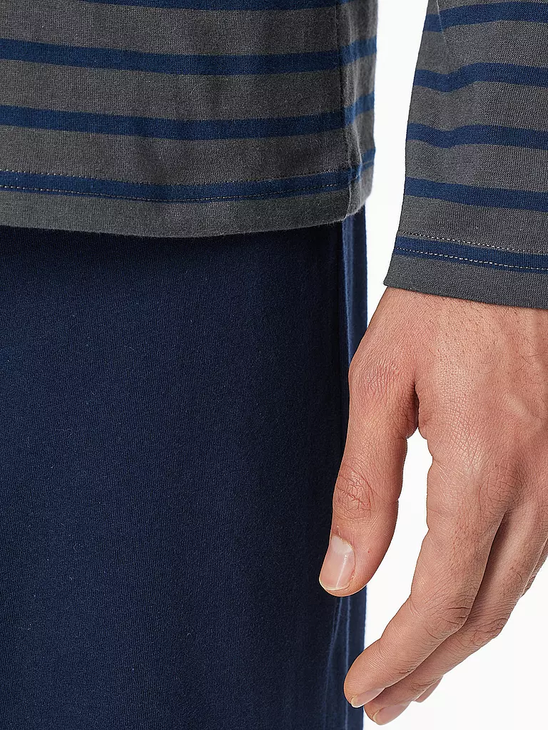 SCHIESSER | Pyjama anthracite | 