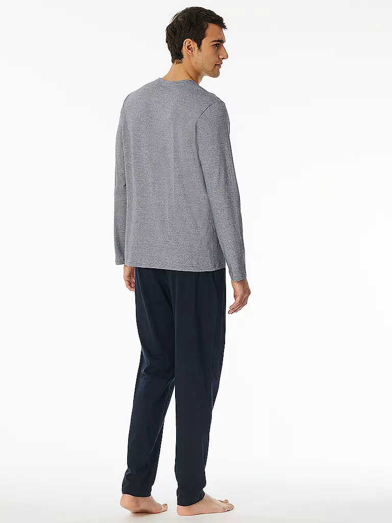 SCHIESSER | Pyjama bleu nuit | 