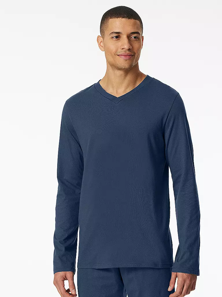 SCHIESSER | Pyjama T-shirt à manches longues MIX + RELAX | 