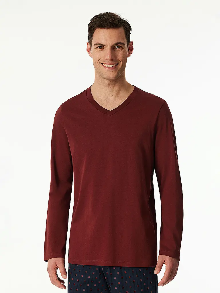 SCHIESSER | Pyjama T-shirt à manches longues MIX + RELAX | 