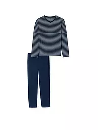 SCHIESSER | Pyjama | Bleu