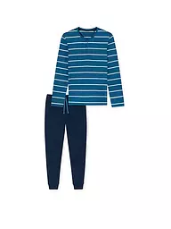 SCHIESSER | Pyjama | Bleu