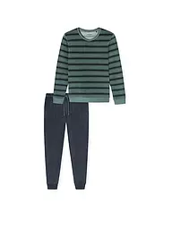 SCHIESSER | Pyjama | Bleu