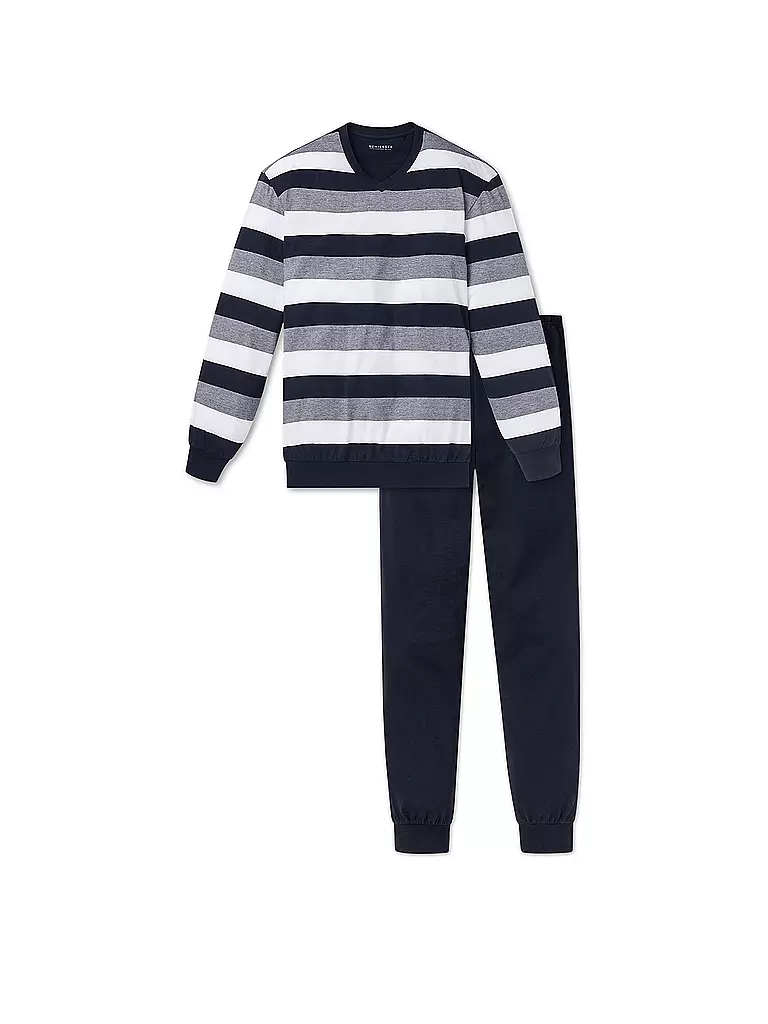 SCHIESSER | Pyjama | Bleu