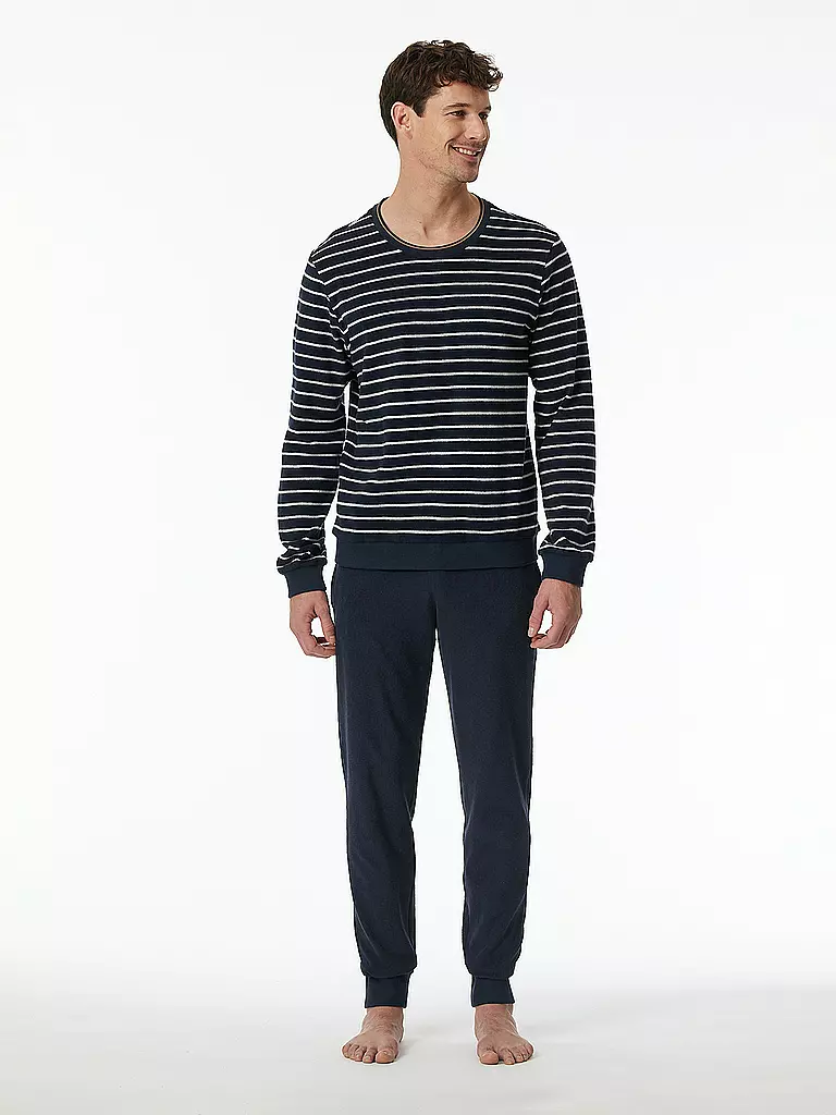 SCHIESSER | Pyjama | Bleu