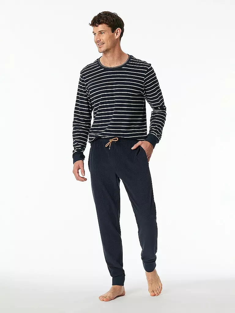 SCHIESSER | Pyjama | Bleu