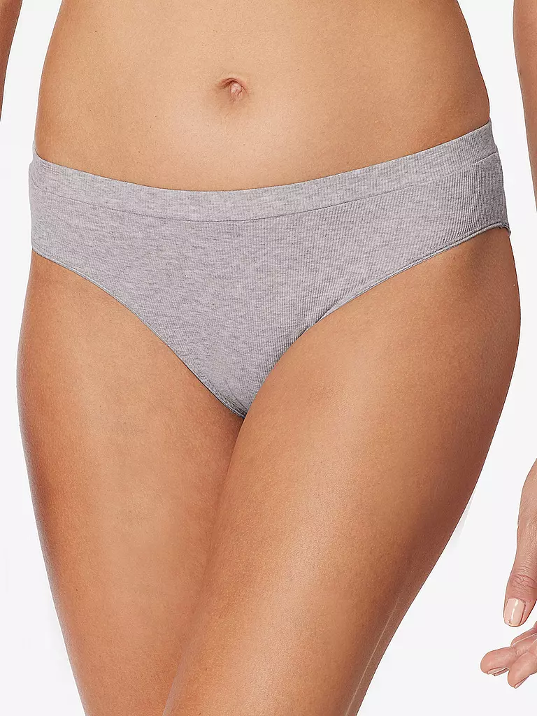 SCHIESSER | Rio Slip gris chiné | 