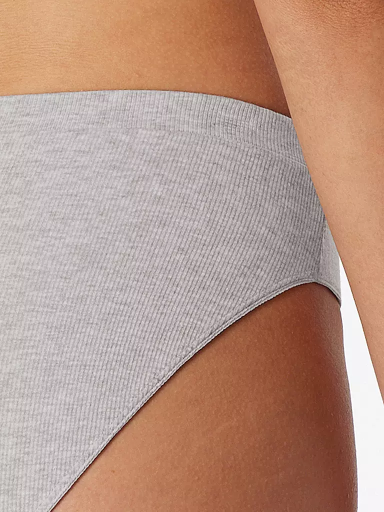 SCHIESSER | Rio Slip gris chiné | 