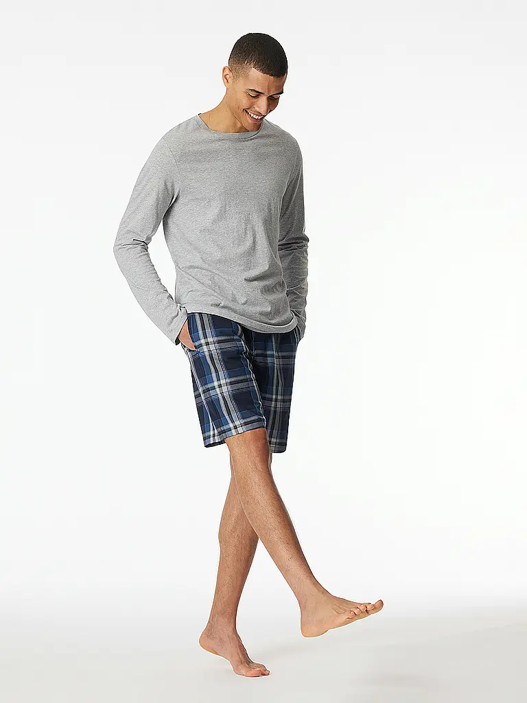 SCHIESSER | Short de pyjama | Bleu