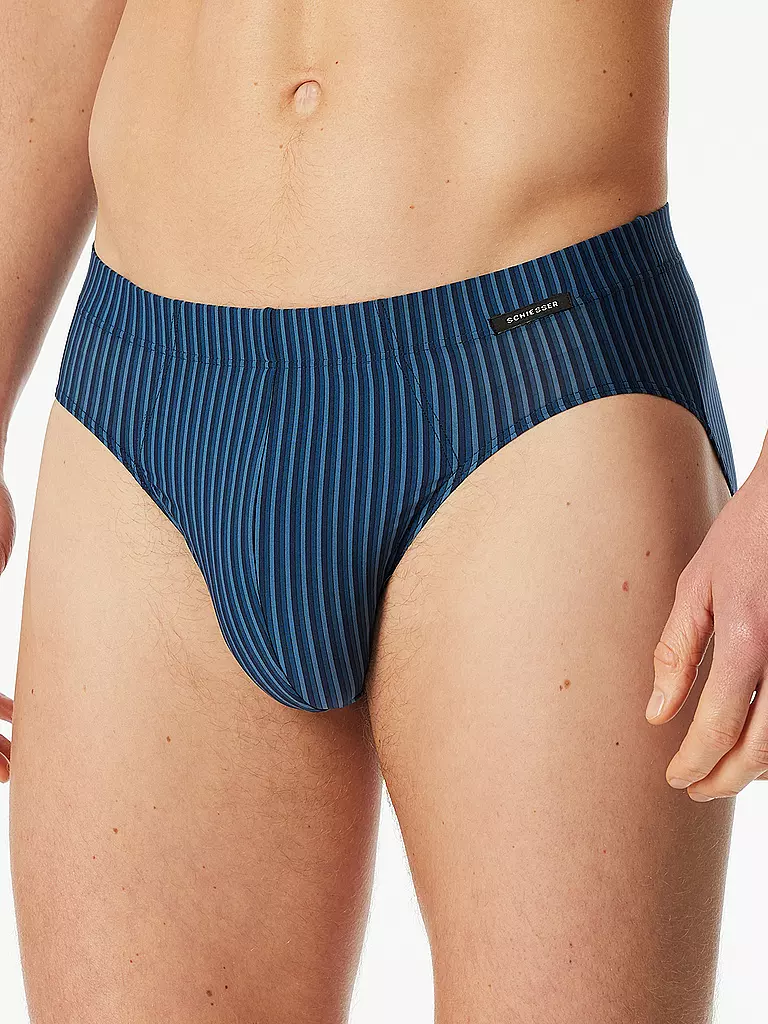 SCHIESSER | Slip bleu | 