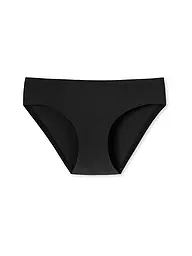 SCHIESSER | Slip INVISIBLE COTTON blanc | Noir
