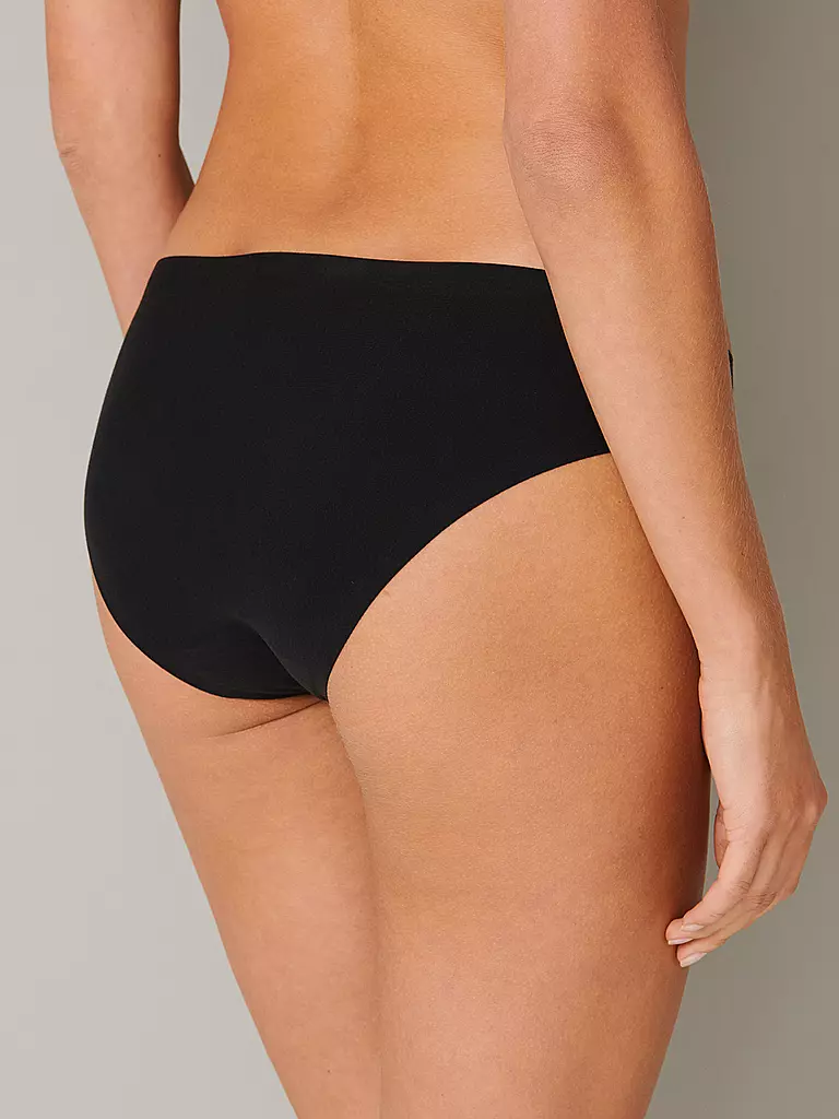 SCHIESSER | Slip INVISIBLE COTTON noir | 
